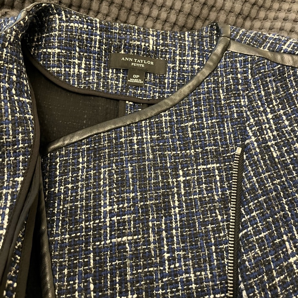 Ann Taylor Petite Asymmetrical Jacket